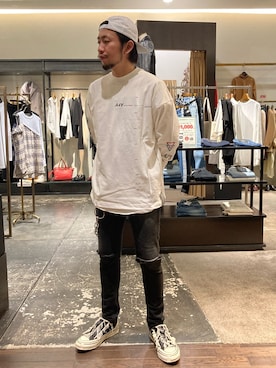 「アイテム（レッグウェア）」を使った、大空さん（メンズ・177cm・20代）の冬コーディネート