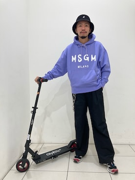 「B'2nd（ビーセカンド）のアイテム（レッグウェア）」を使った、大空さん（メンズ・177cm）の春コーディネート