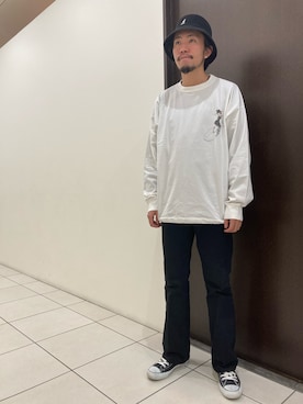 「アイテム（レッグウェア）」を使った、大空さん（メンズ・177cm・20代）の春コーディネート