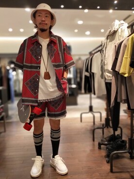 大空さん(メンズ・177cm)の春コーディネート