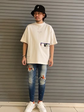 大空さん（メンズ・177cm）の春コーディネート