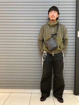 「C DIEM(カルペディエム)のアイテム」を使った、大空さん(メンズ・177cm)の春コーディネート