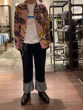 「アイテム（レッグウェア）」を使った、大空さん（メンズ・177cm・20代）の春コーディネート