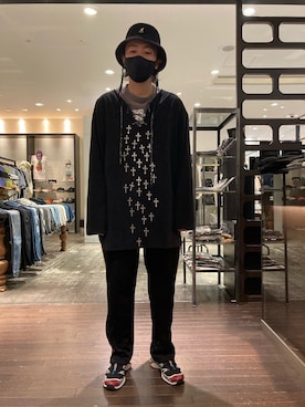 「アイテム（レッグウェア）」を使った、大空さん（メンズ・177cm・20代）の夏コーディネート