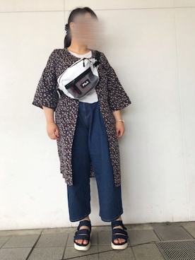 「ポニーテール」｜きのこパスタ@フォロバ100%さん（レディース・153cm・10代）の冬コーディネート