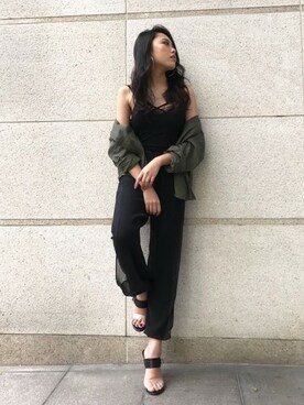 EGOIST staffさん(レディース・158cm)の春コーディネート