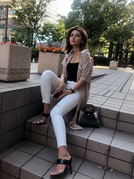 「EGOIST（エゴイスト）のアイテム」を使った、EGOIST staffさん（レディース・165cm）の夏コーディネート