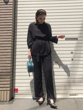 「EGOIST（エゴイスト）のアイテム（パンプス）」を使った、EGOIST staffさん（レディース・159cm）の夏コーディネート