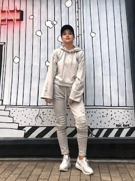 「EGOIST（エゴイスト）のアイテム」を使った、EGOIST staffさん（レディース・155cm）の秋コーディネート