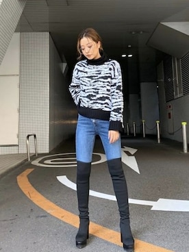 「EGOIST（エゴイスト）のアイテム」を使った、EGOIST staffさん（レディース・165cm）の秋コーディネート