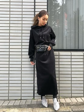 「EGOIST（エゴイスト）のアイテム（ワンピース/ドレス）」を使った、EGOIST staffさん（レディース・160cm）の秋コーディネート
