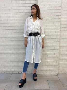 EGOIST staffさん（レディース・165cm）の夏コーディネート