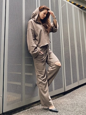 「EGOIST（エゴイスト）のアイテム」を使った、EGOIST staffさん（レディース・160cm）の秋コーディネート