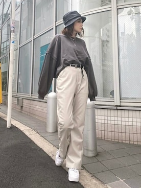 「EGOIST（エゴイスト）のアイテム（アクセサリー）」を使った、EGOIST staffさん（レディース・159cm）の冬コーディネート