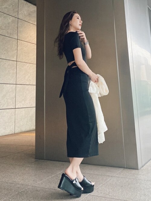 Egoist Staff Egoist Staff Egoistのワンピースを使ったコーディネート Wear
