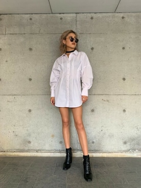 「EGOIST（エゴイスト）のアイテム（アクセサリー）」を使った、EGOIST staffさん（レディース・165cm）の秋コーディネート