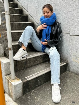 「EGOIST（エゴイスト）のアイテム」を使った、EGOIST staffさん（レディース・165cm）の冬コーディネート