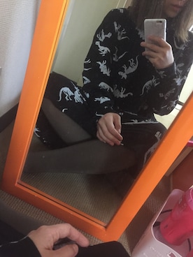 「家」｜「アイテム（その他）」を使った、m o e○▲□さん（レディース・161cm）の冬コーディネート