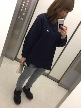 「Ralph Lauren」｜「アイテム（その他シューズ）」を使った、m o e○▲□さん（レディース・161cm）の春コーディネート