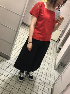 m o e○▲□さん（レディース・161cm）の夏コーディネート