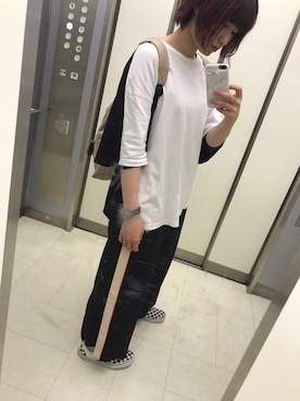 「i（アイ）のアイテム」を使った、m o e○▲□さん（レディース・161cm）の秋コーディネート