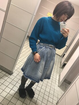 m o e○▲□さん（レディース・161cm）の秋コーディネート