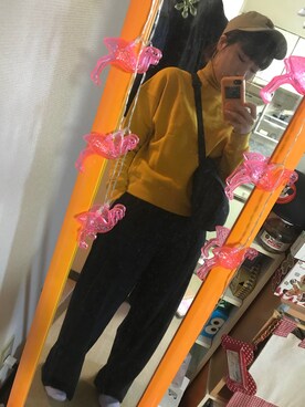 「ストリート服が好き」｜「アイテム（その他）」を使った、m o e○▲□さん（レディース・161cm）の秋コーディネート