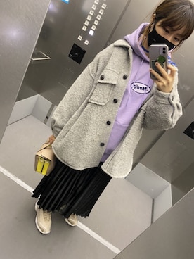 「87mm（87mm）のアイテム」を使った、m o e○▲□さん（レディース・161cm）の冬コーディネート