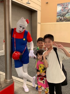 「HYSTERIC MINI（ヒステリックミニ）のアイテム（トップス、ピンク系）」を使った、ハヤさん（メンズ・172cm）の秋コーディネート