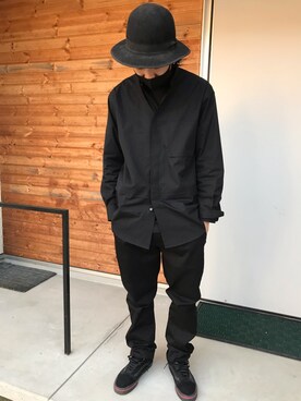 「tesi（テシ）のアイテム」を使った、ハヤさん（メンズ・172cm）の秋コーディネート