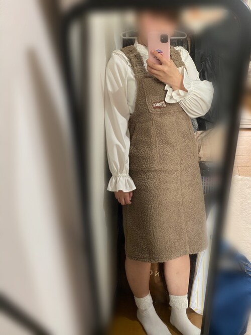 かえたん Pairpairのジャンパースカートを使ったコーディネート Wear