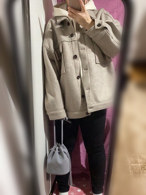 かえたん しまむらのジャケット アウターを使ったコーディネート Wear