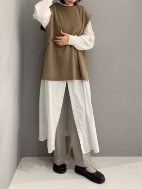 なかめさん(レディース・156cm)の春コーディネート