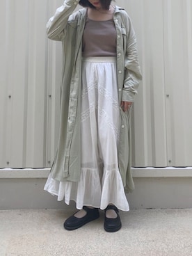 なかめさん(レディース・156cm)の春コーディネート