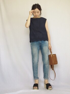 chanpekoさん(レディース・153cm)の春コーディネート