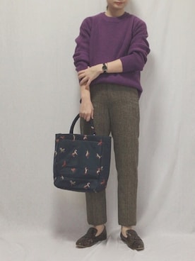 chanpekoさん（レディース・153cm）の秋コーディネート