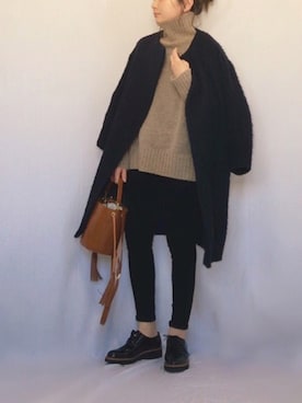 chanpekoさん（レディース・153cm）の冬コーディネート