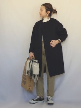 chanpekoさん（レディース・153cm）の冬コーディネート