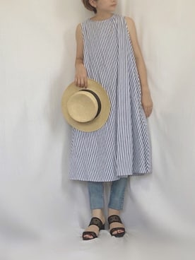 chanpekoさん（レディース・153cm）の夏コーディネート