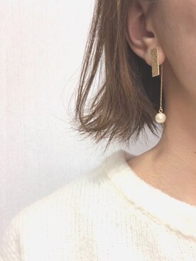 「trim（トリム）のアイテム」を使った、chanpekoさん（レディース・153cm）の秋コーディネート