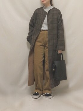 chanpekoさん（レディース・153cm）の冬コーディネート