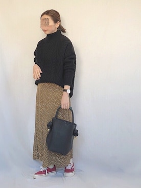 chanpekoさん（レディース・153cm）の冬コーディネート