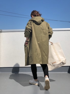 「RAWROW（ロウロウ）のアイテム」を使った、chanpekoさん（レディース・153cm）の春コーディネート