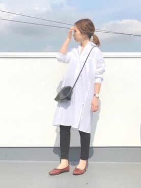 「GRL（グレイル）のアイテム（ピアス（両耳用））」を使った、chanpekoさん（レディース・153cm）の春コーディネート