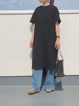 「Sheson（シーズン）のアイテム（ワンピース/ドレス）」を使った、chanpekoさん（レディース・153cm）の夏コーディネート