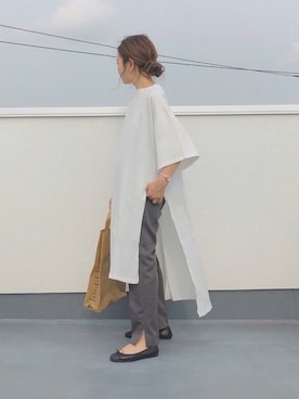 「Sheson（シーズン）のアイテム（ワンピース/ドレス）」を使った、chanpekoさん（レディース・153cm）の秋コーディネート