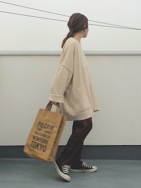 chanpekoさん（レディース・153cm）の秋コーディネート