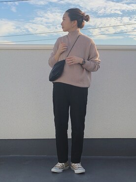 chanpekoさん（レディース・153cm）の冬コーディネート