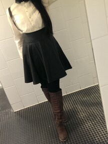 LOWRYS FARM | faux leather skirt(スカート)