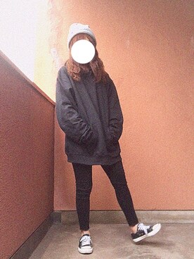 みさきさん（レディース・159cm）の冬コーディネート